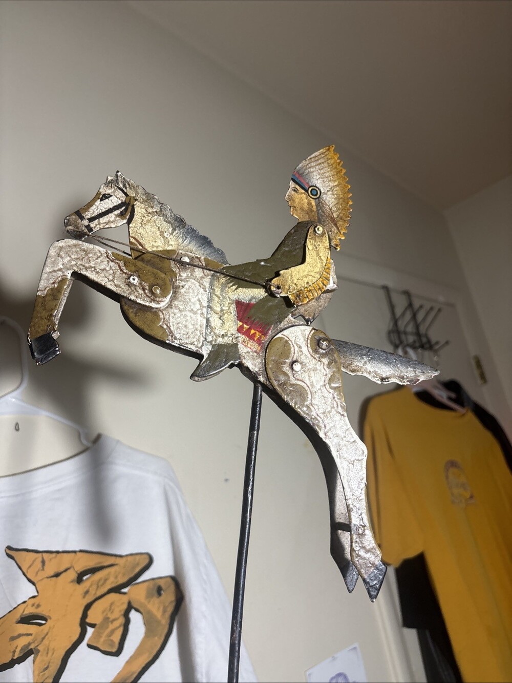 Winston Porter Western Native & Horse Great Plains Skyhook Sculpture